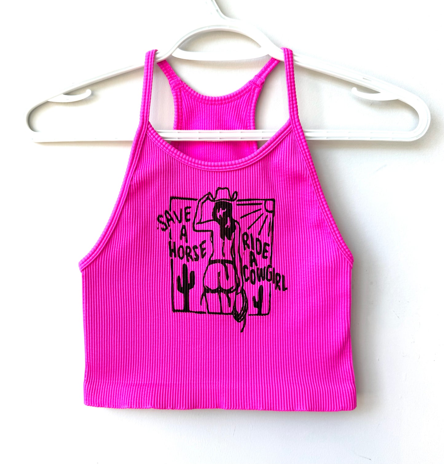 Cowgirl Cropped Tank