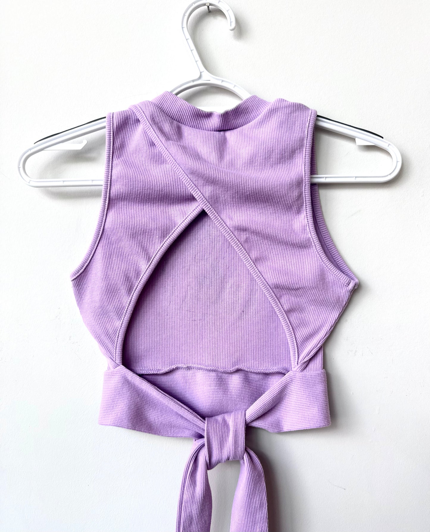 Girls Girl Open-Back Cropped Tank