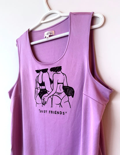 “Just Friends” Beach Babes Tank Top