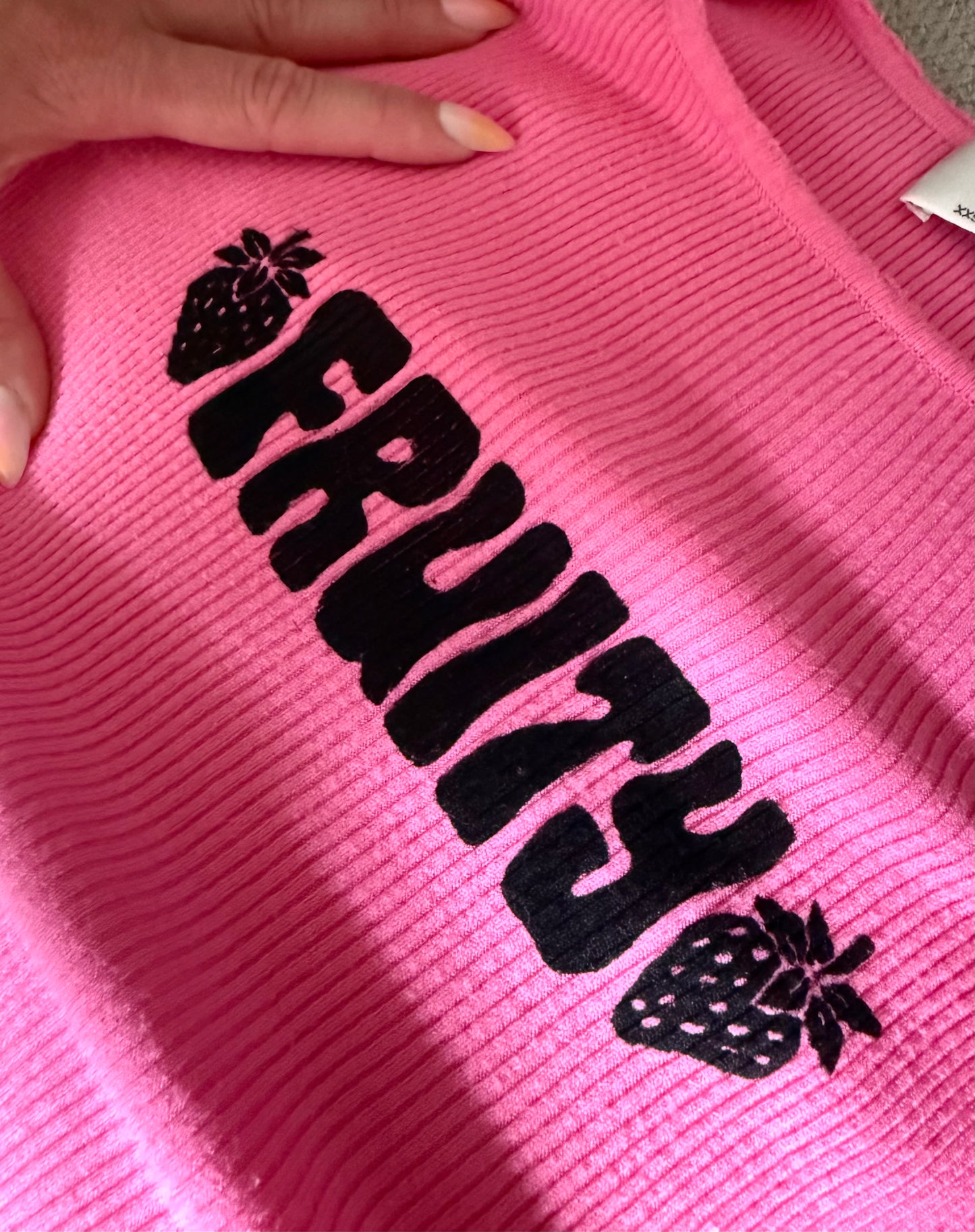 Fruity Ribbed Tank