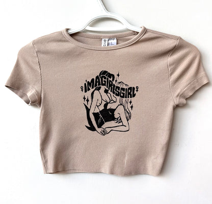 Girls Girl Cropped Baby T