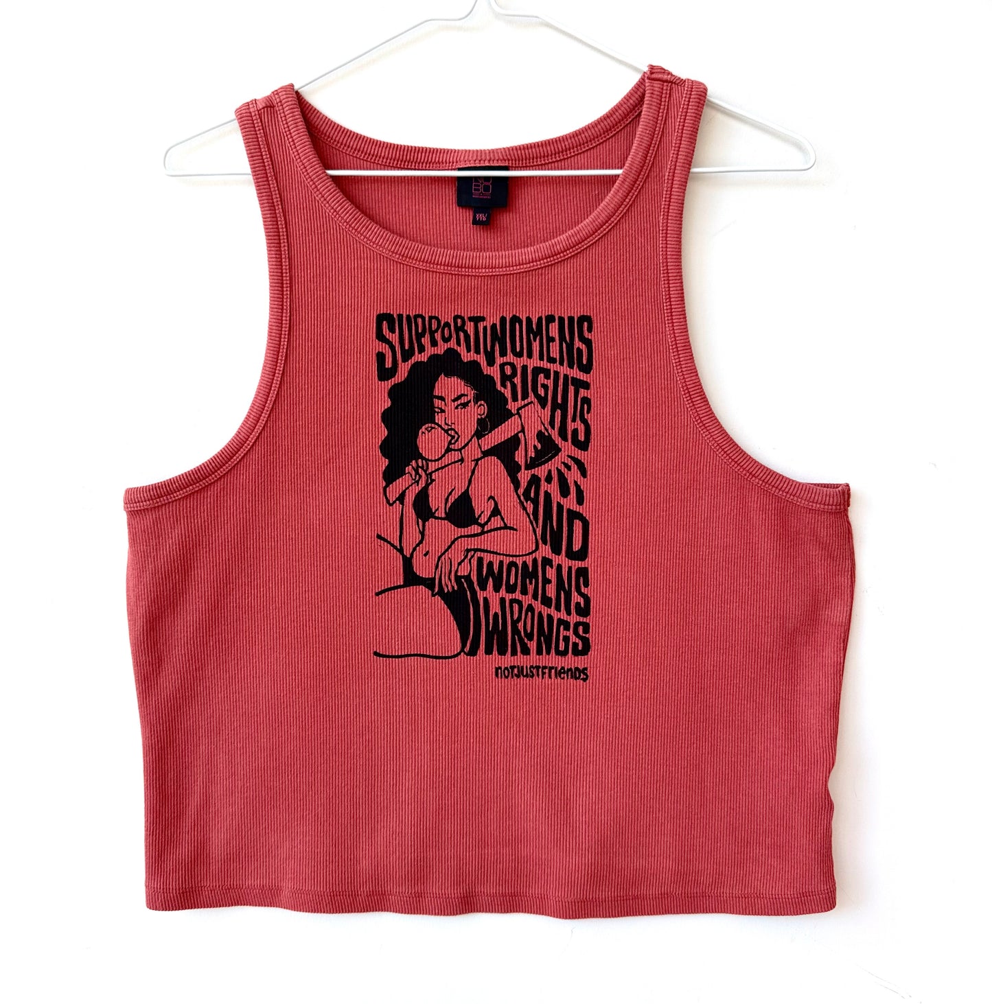 Women’s Wrongs Cropped Tank