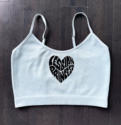 Lesbian Princess Cropped Tank
