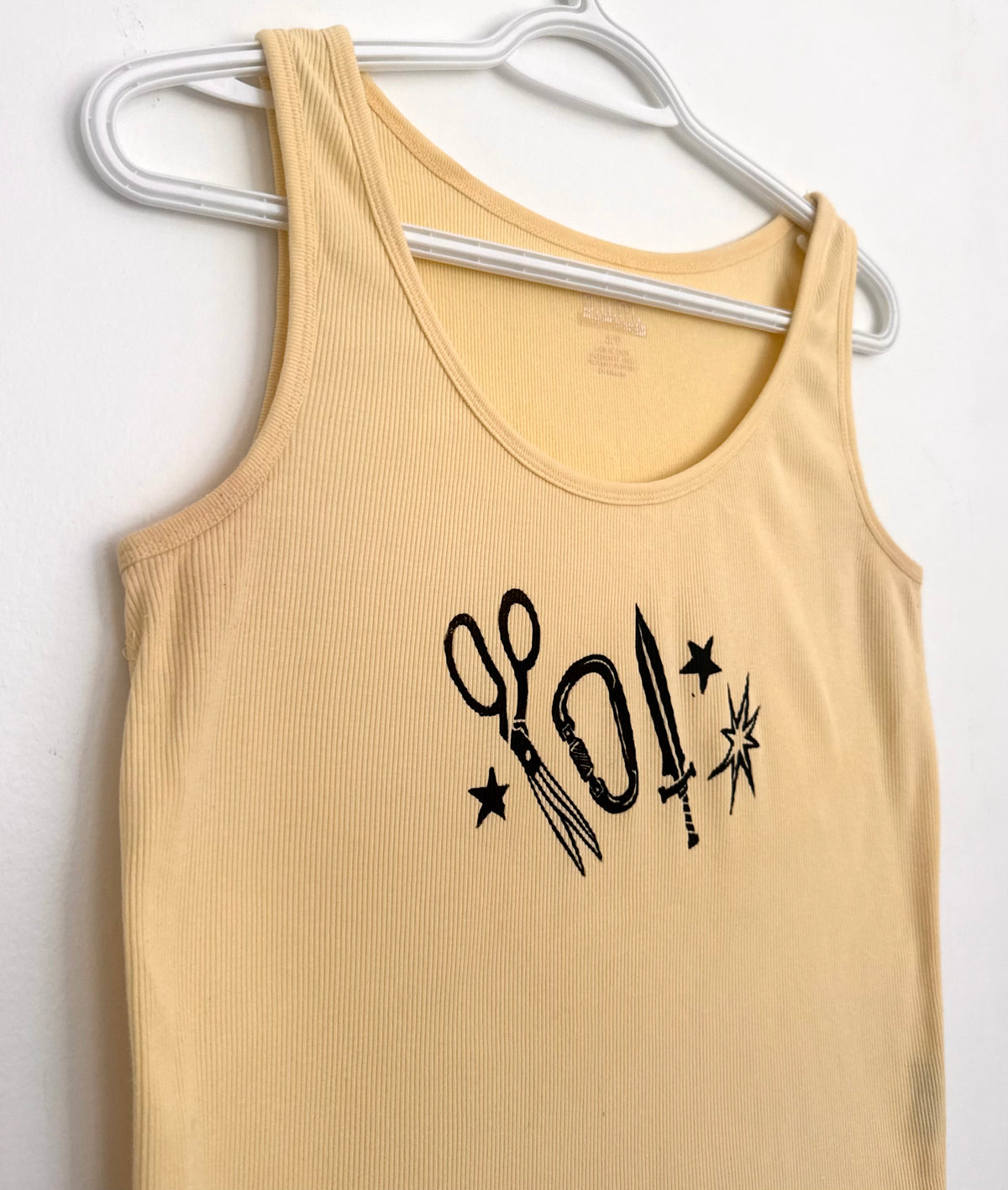 Patchwork Printed Tank Top