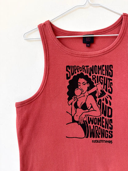Women’s Wrongs Cropped Tank