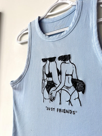 “Just Friends” Beach Babes Tank Top