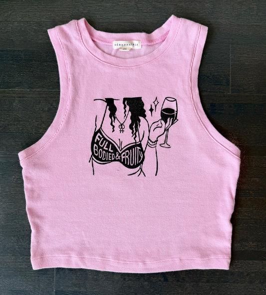 Full Bodied & Fruity Cropped Tank