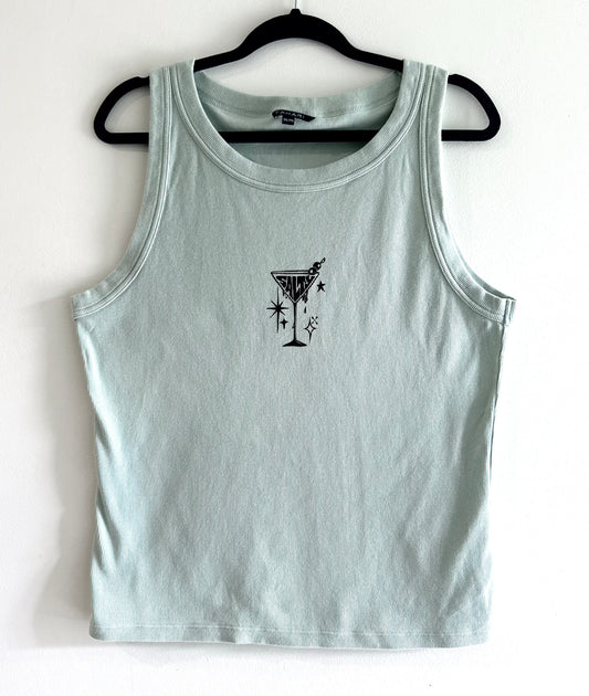 Salty Ribbed Tank Top