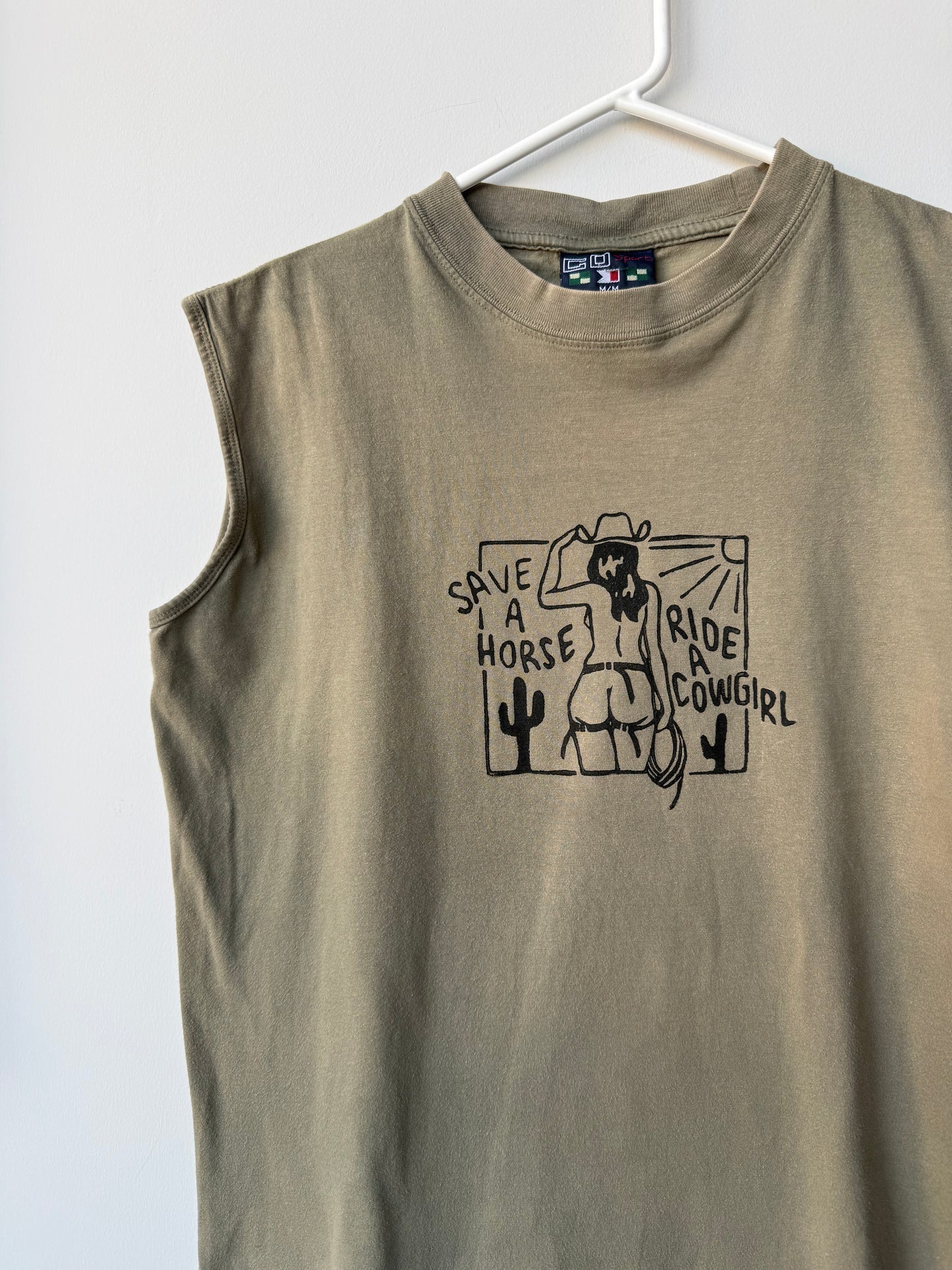 Cowgirl Sleeveless Top