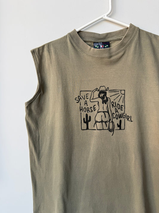Cowgirl Sleeveless Top