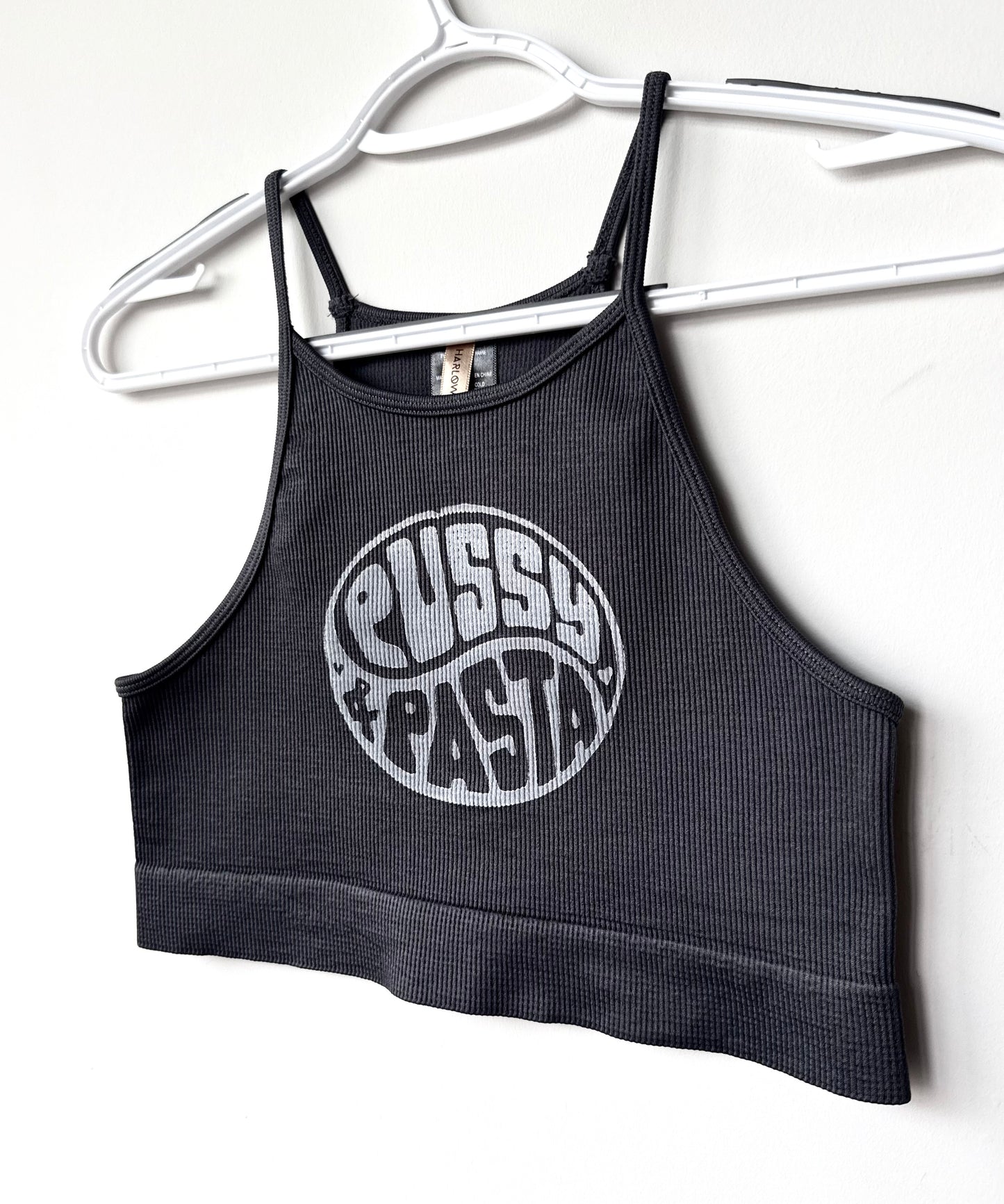 Pussy & Pasta Extra-Cropped Tank