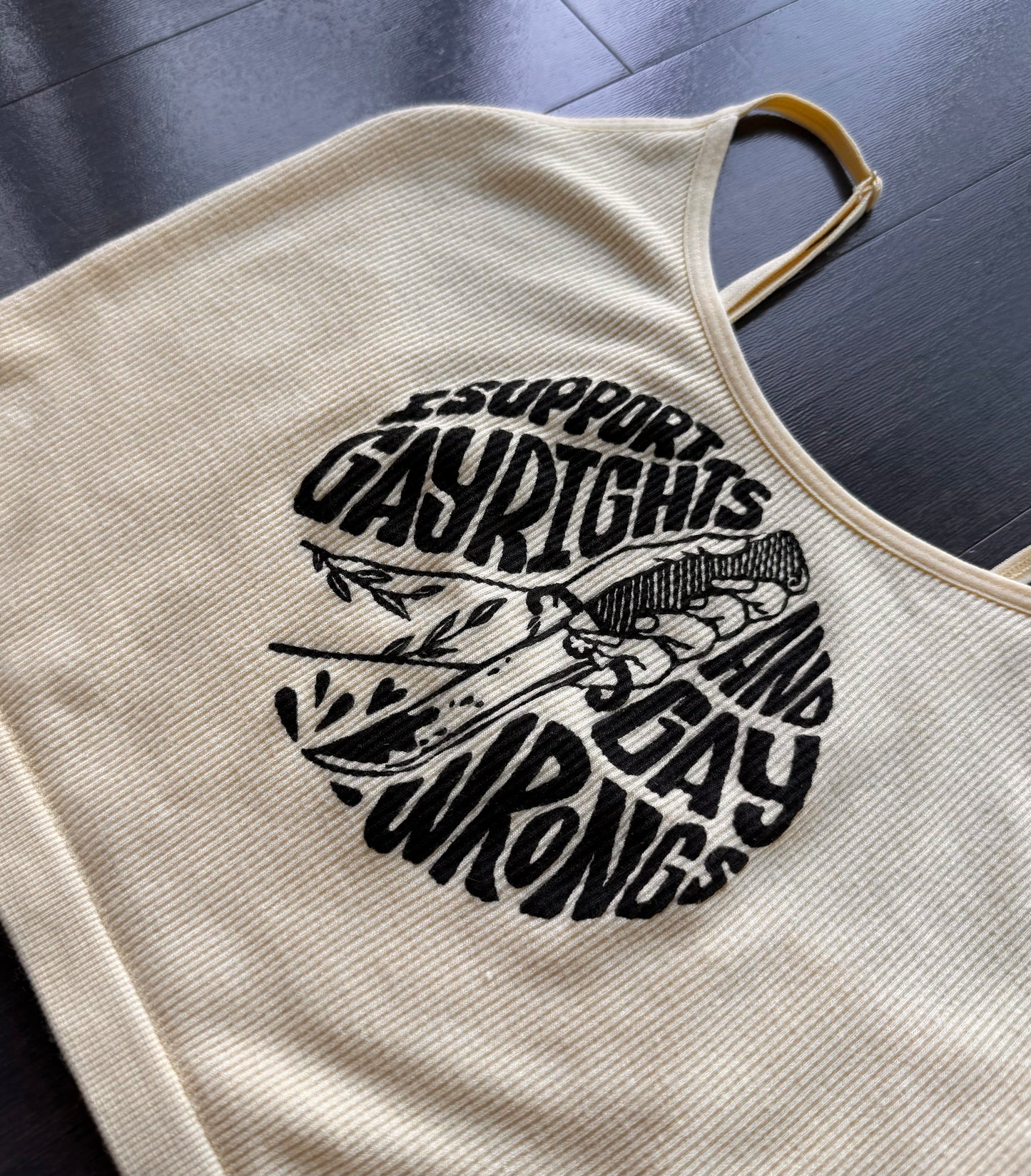 Gay Wrongs Cropped Tank
