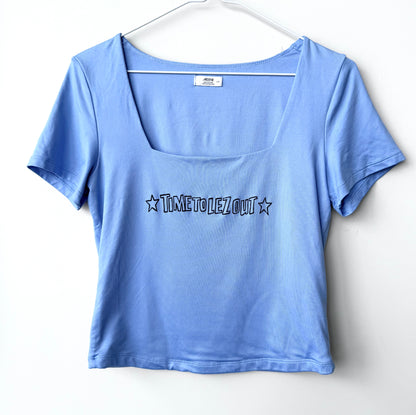 Lez Out Scoop Neck T