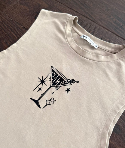 Salty Cropped Tank