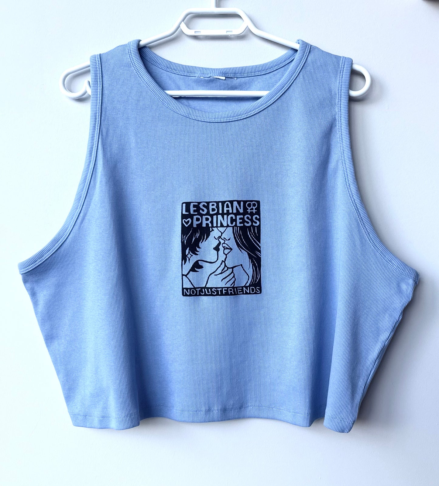 Lesbian Princess Cropped Tank