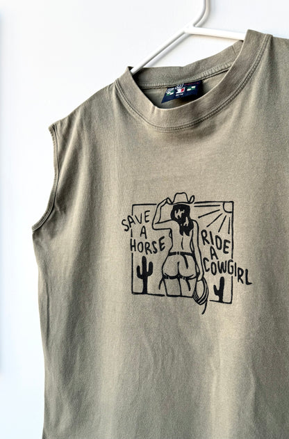 Cowgirl Sleeveless Top