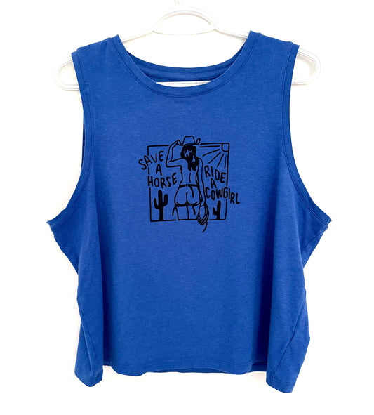 Cowgirl Cropped Tank