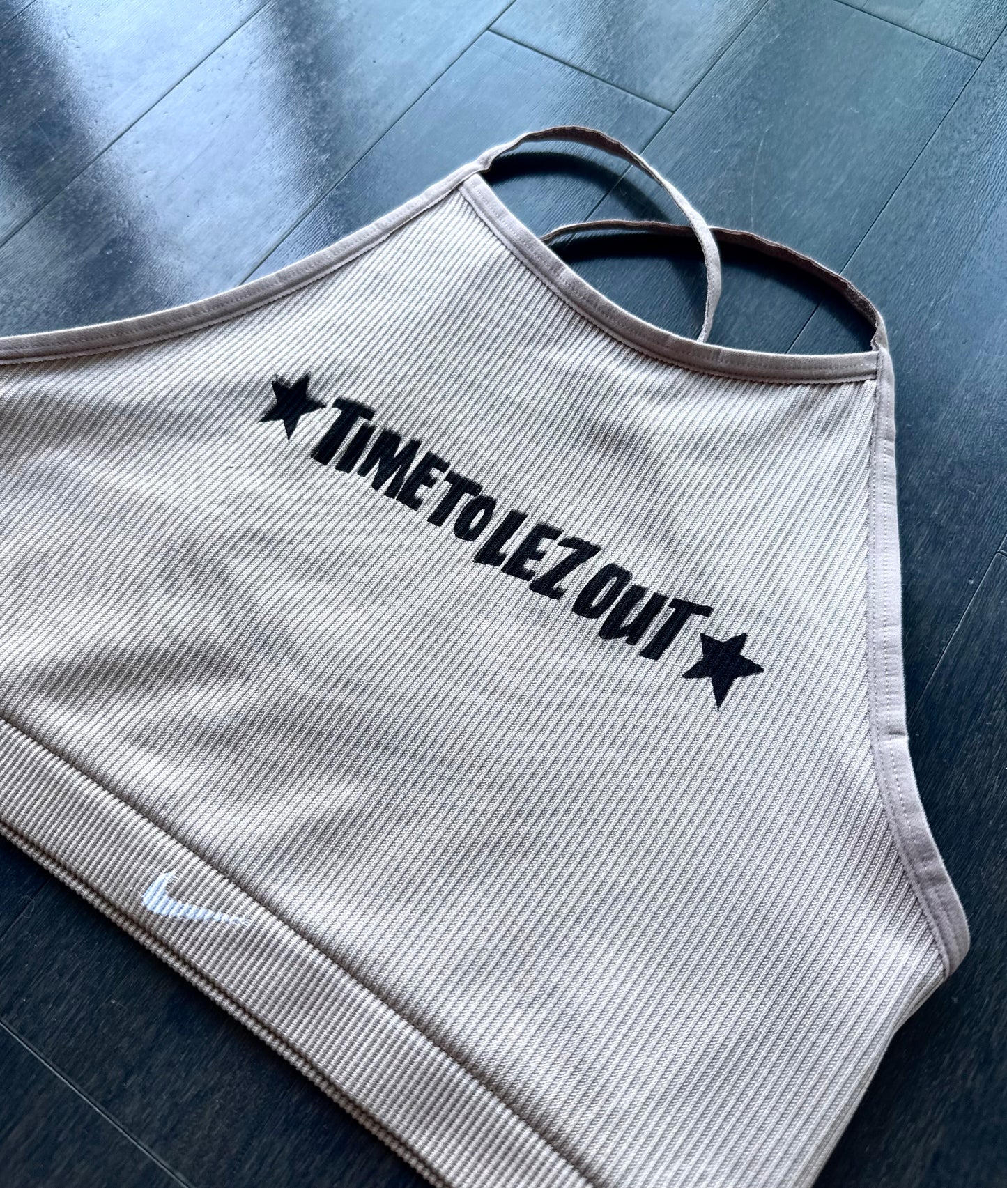 Lez Out Cropped Tank
