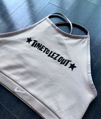 Lez Out Cropped Tank