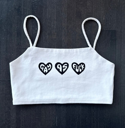 Gay As Fuck Extra-Cropped Tank