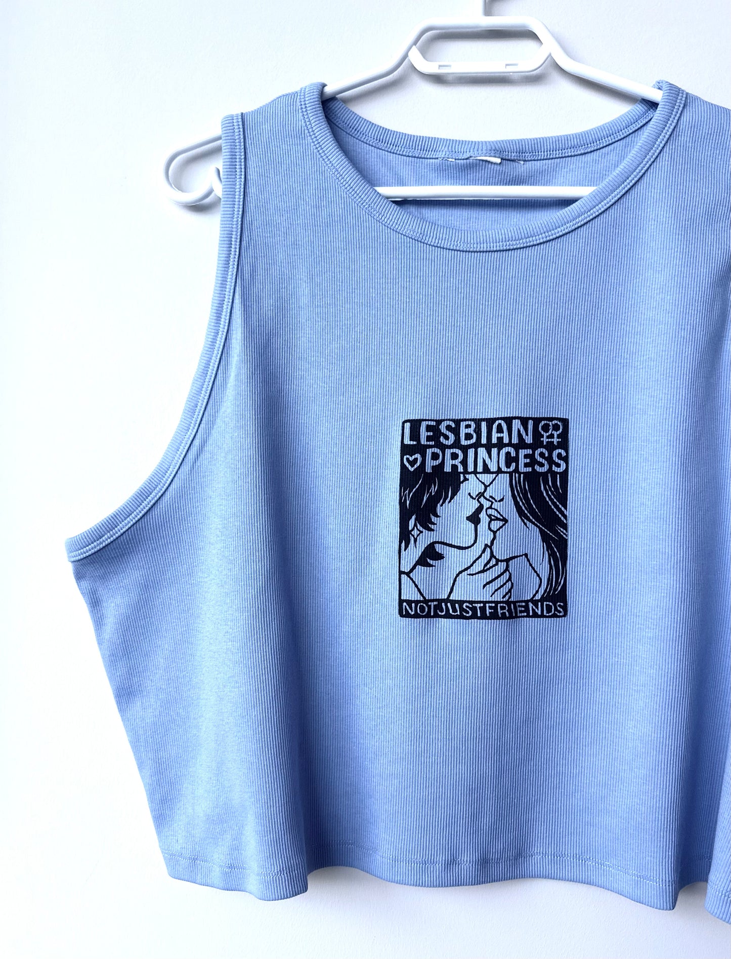 Lesbian Princess Cropped Tank