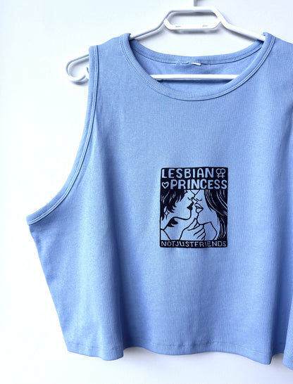 Lesbian Princess Cropped Tank