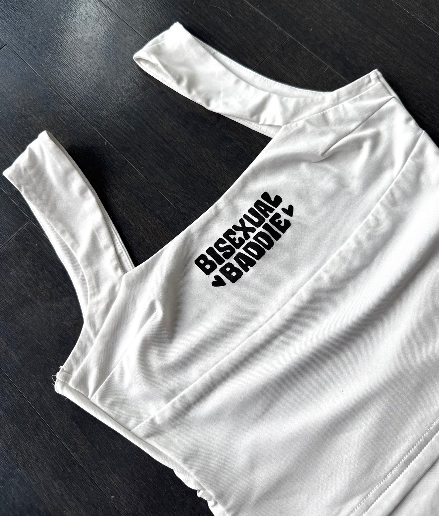 Bisexual Baddie Open-Back Tie-Up Tank