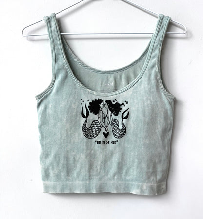 Mermaids Cropped Tank