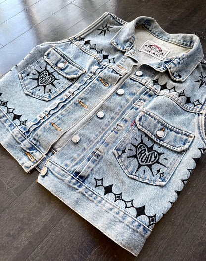 Cowgirl x Fruity Denim Vest