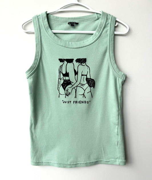 “Just Friends” Beach Babes Tank Top
