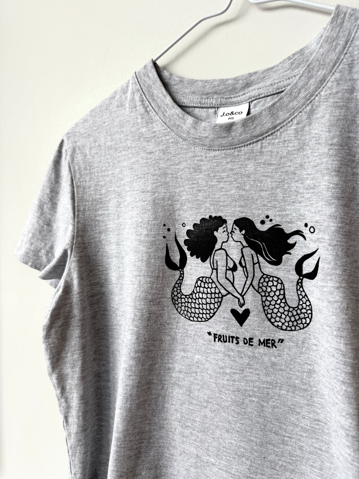 Mermaids Cropped T
