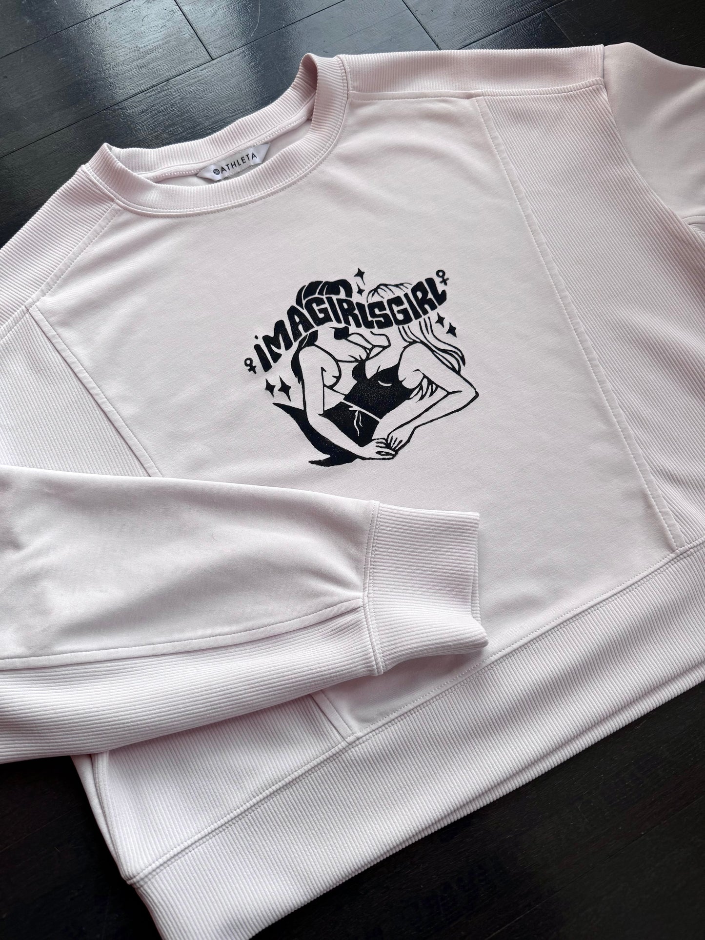 Girls Girl Cropped Crewneck