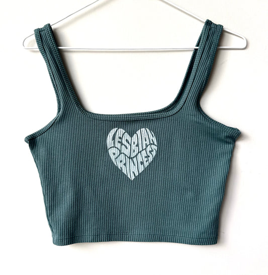 Lesbian Princess Cropped Tank