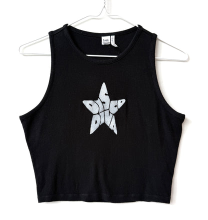 Disco Diva Cropped Tank