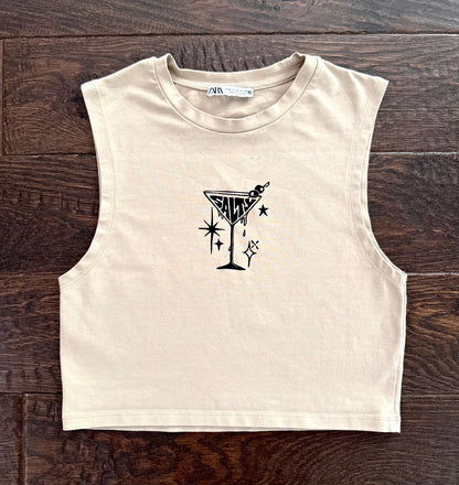 Salty Cropped Tank