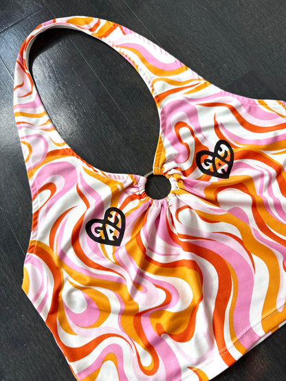 Gay Heart Halter Top