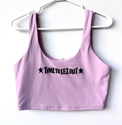 Lez Out Cropped Tank