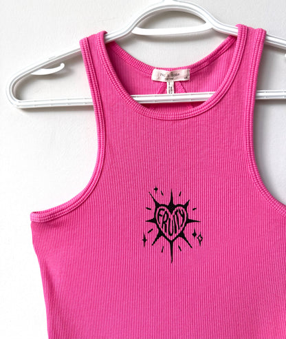 Fruity Ribbed Tank Top