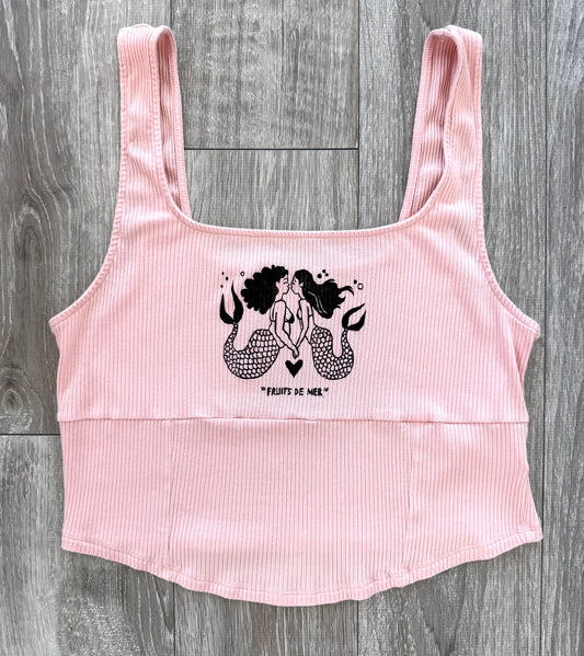Mermaids Cropped Tank