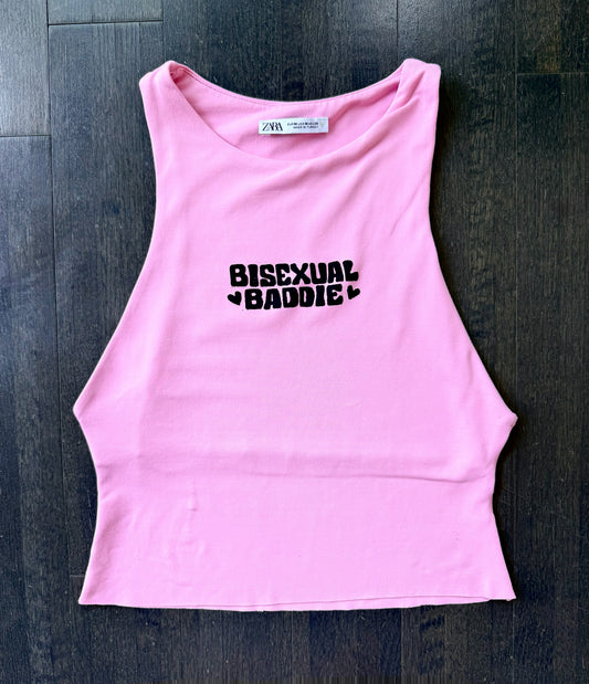 Bisexual Baddie Cropped Tank