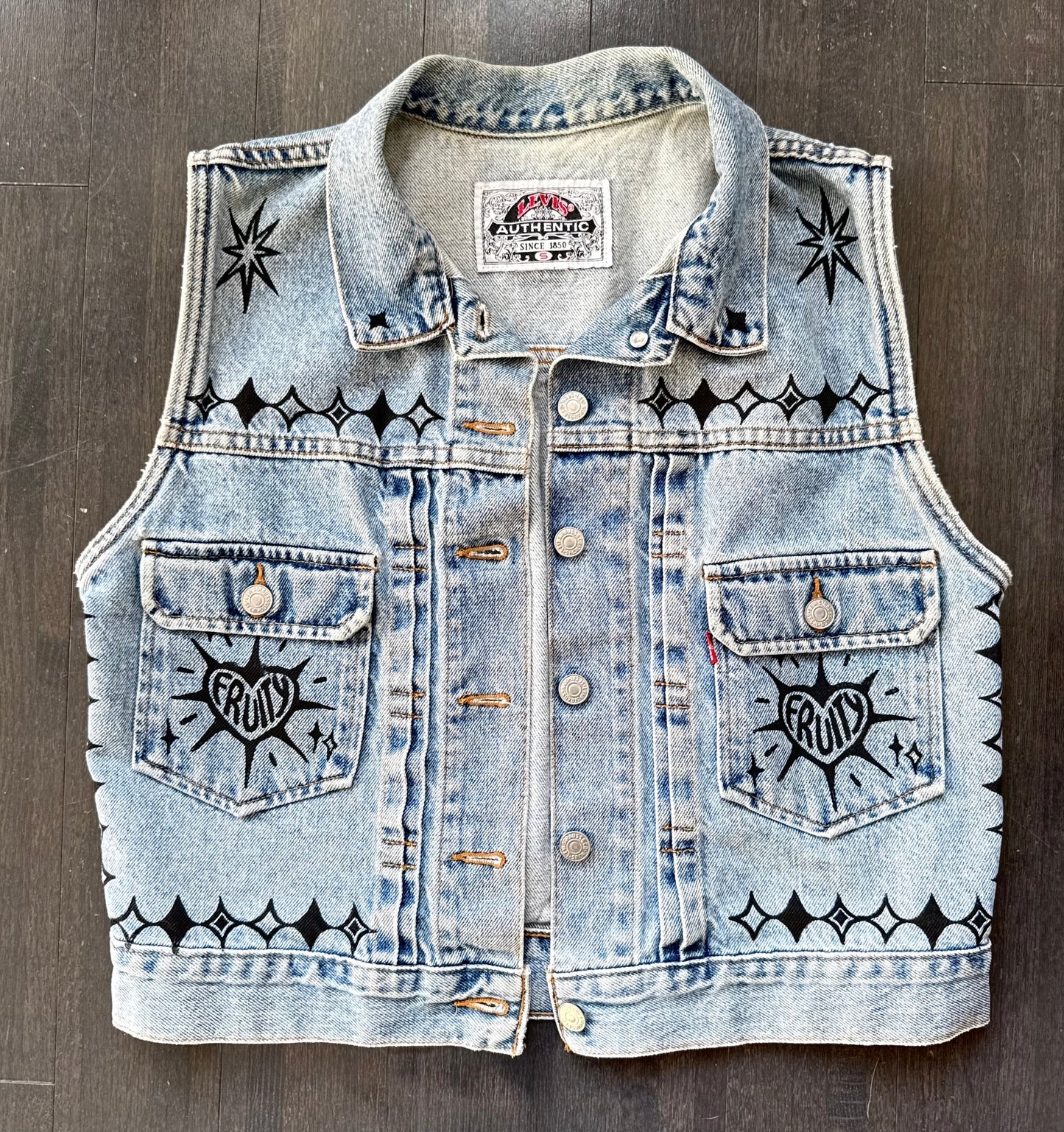 Cowgirl x Fruity Denim Vest