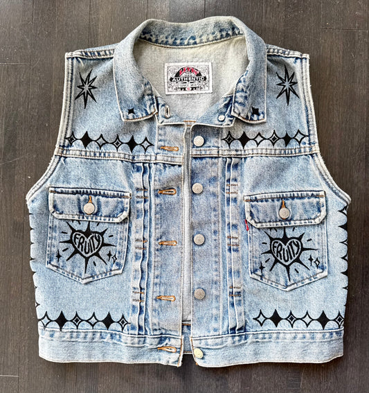 Cowgirl x Fruity Denim Vest