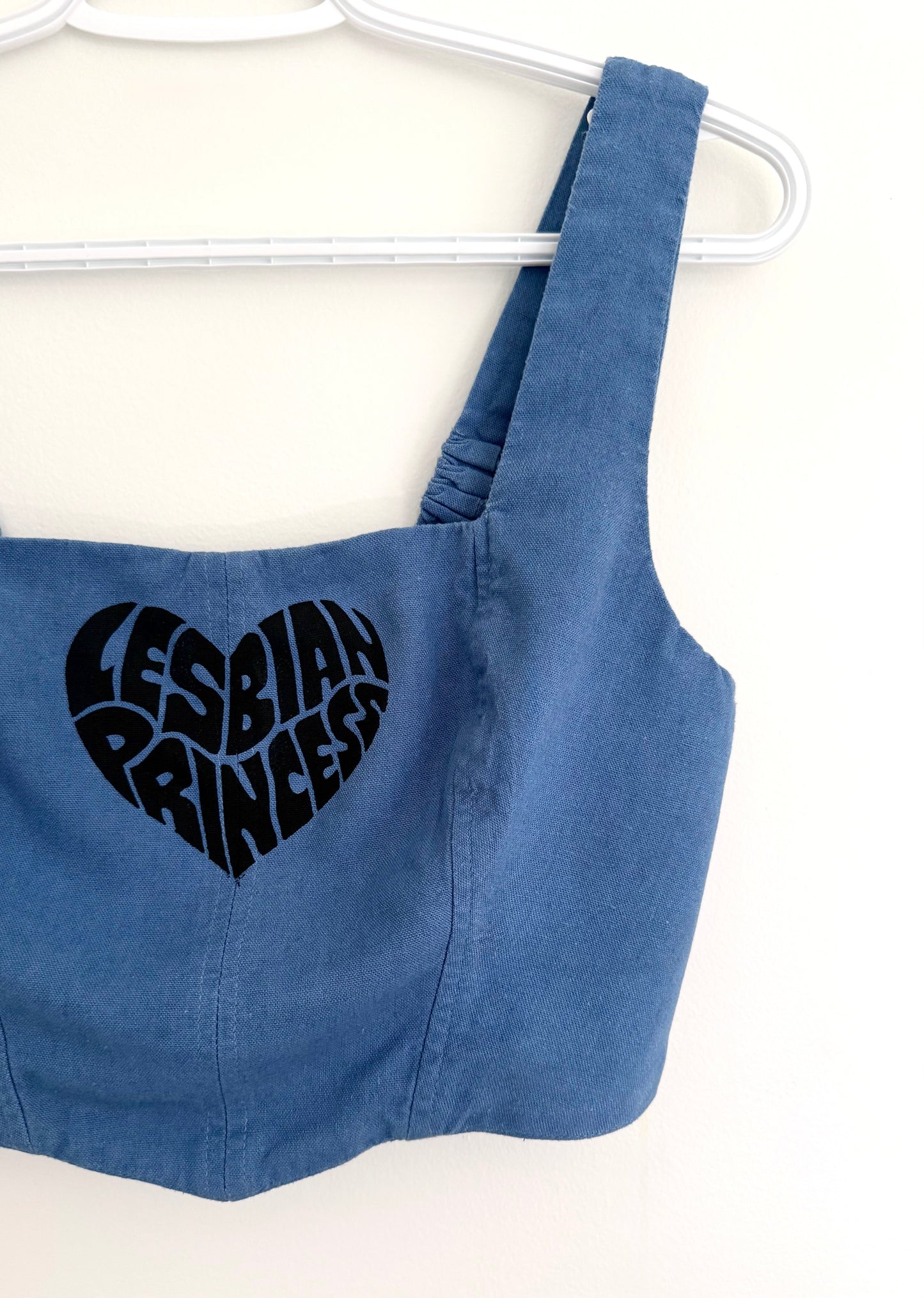 Lesbian Princess Cropped Tank