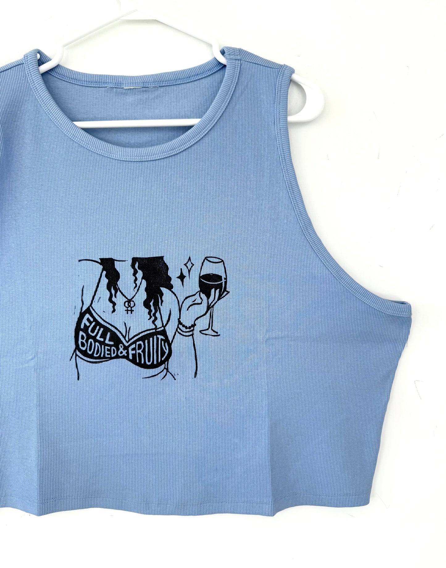 Full Bodied & Fruity Cropped Tank