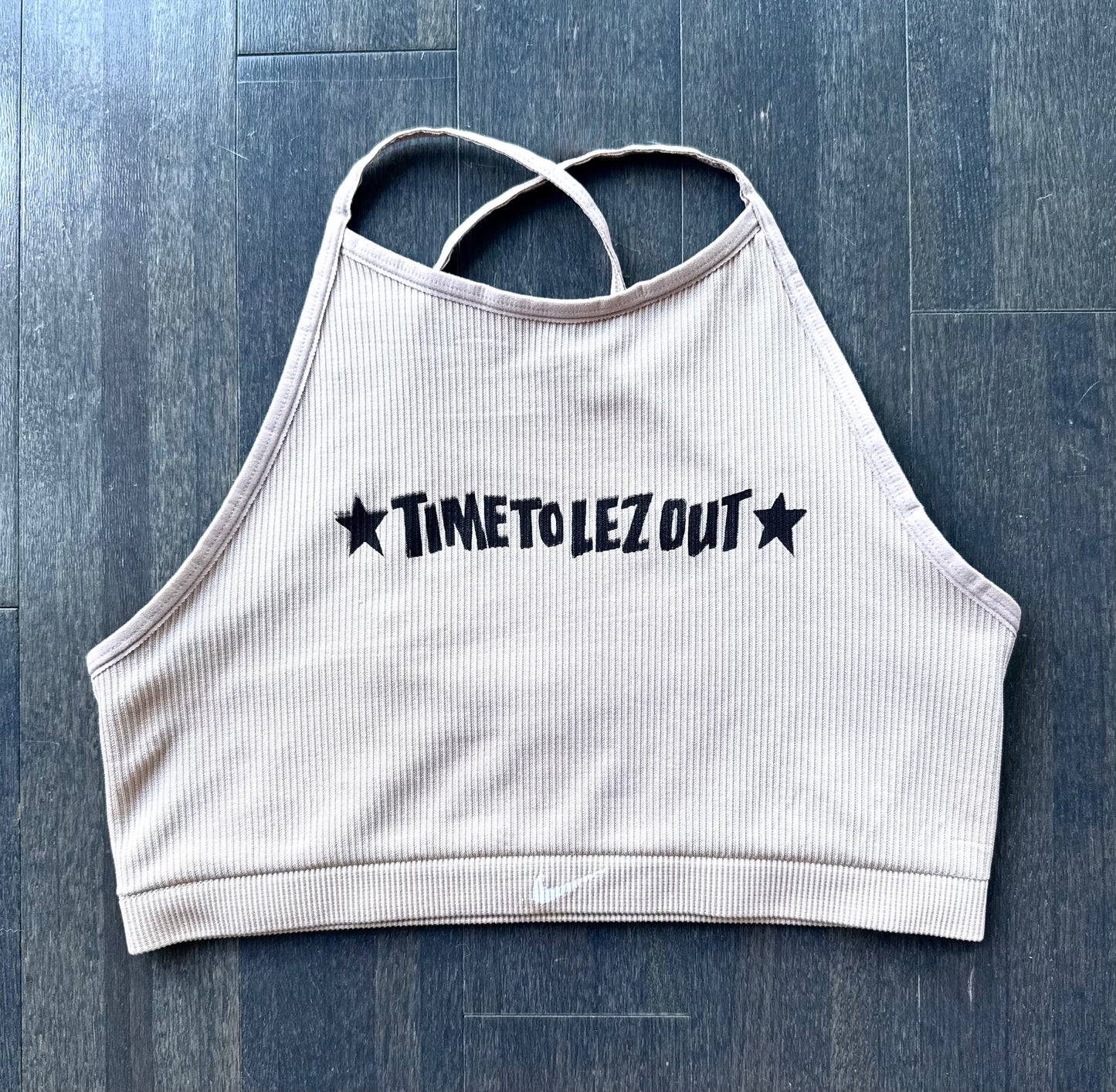 Lez Out Cropped Tank