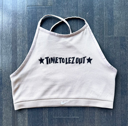 Lez Out Cropped Tank
