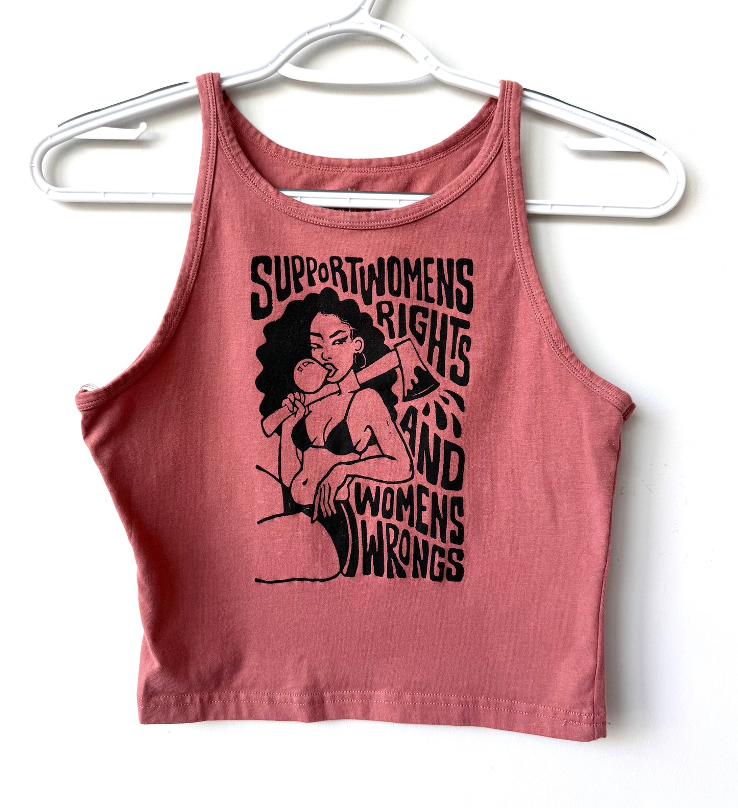 Women’s Wrongs Cropped Tank