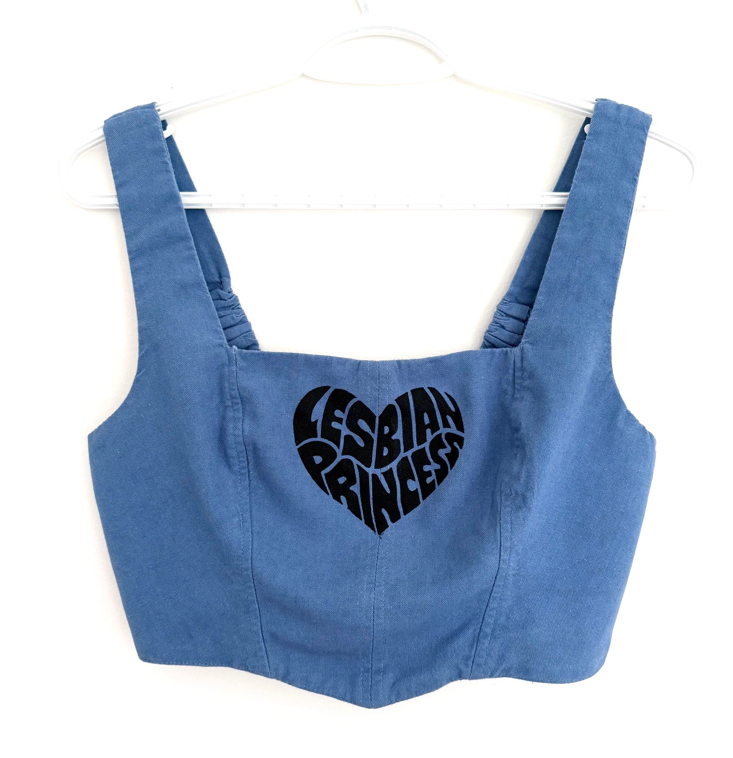 Lesbian Princess Cropped Tank