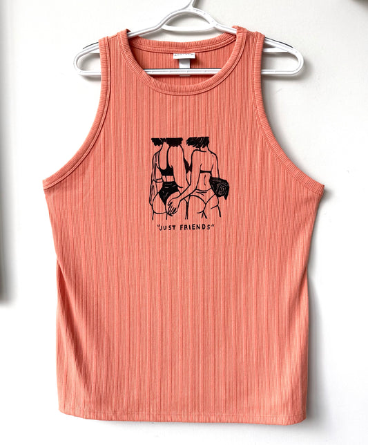 “Just Friends” Beach Babes Tank Top