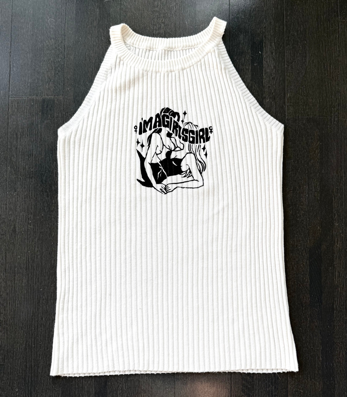 Girls Girl Soft Ribbed Tank